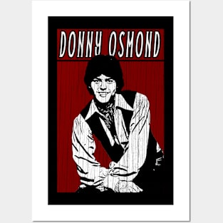 Vintage Retro Donny Osmond Posters and Art